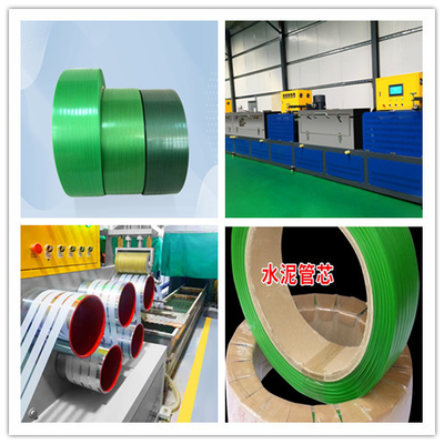 9-32 mm Breedtebereik Isolatie band Extrusie Productielijn PET band maken machine voor staal