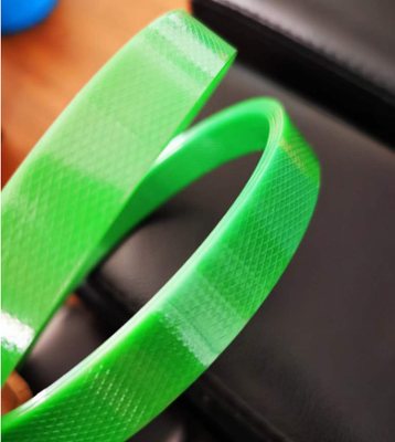 PET plastic stalen verpakkingsgordel, riem met: 9-32 mm, banddikte: 0,6-1,2 mm, PET bindgordel, groene verpakkingsgordel