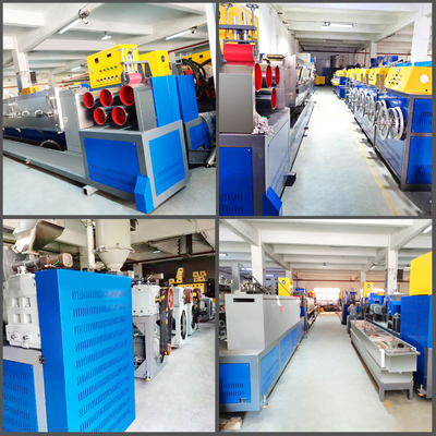 Verstelbare snelheid PP-gordel-extrusielijn, PP-verpakkingsgordelproductielijn, PLC-touchscreenbesturing, uitgang 150KG-600KG/H