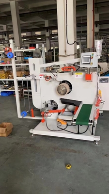 Verpakkingsbandsplaatmachine, automatische automatische spoelmachine/servo spoelmachine, PLC-touchscreenbesturing