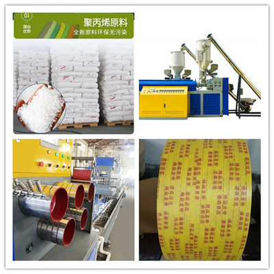 Volledig automatische PET-plastiek-stalen riem PET-plastiekband Polyester-verpakkingsband Riem Sterk oxidatiebestand