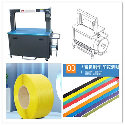 Automatische riemmachine Desktop riemmachine Karton riemmachine Stabiele structuur voor PP-verpakkingsband
