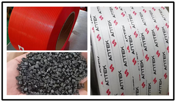 Aanpasbare kleur PP-band voor veilig PP-verpakkingsbreedte met 5-19 mm