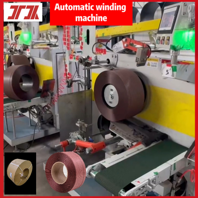 Verpakkingsband automatische wikkelmachine, professionele bandwikkelmachine, automatische wikkelmachine