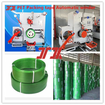 0.6-1.2 mm PET-bandmachine 200-260m/min. Snelheid PLC Computer touchscreen besturingssysteem