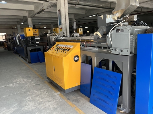 Efficiëntie PET-bandmachine voor het maken van PET-banden uit 100% flesvlokken