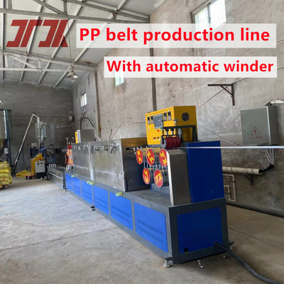 Schneider Electrical PP-band-extrusielijn met automatische en handmatige winder