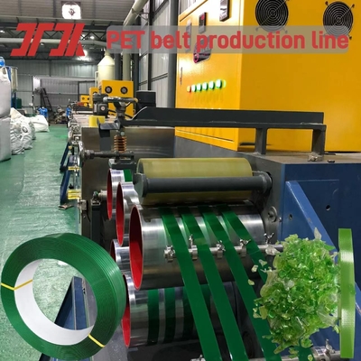 Geavanceerde technologie nette wikkeling PET band extrusie lijn met 9-32 mm breedte
