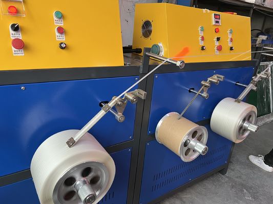 Dubbele schroef 5-19 mm PP-bandmachine met automatische winder