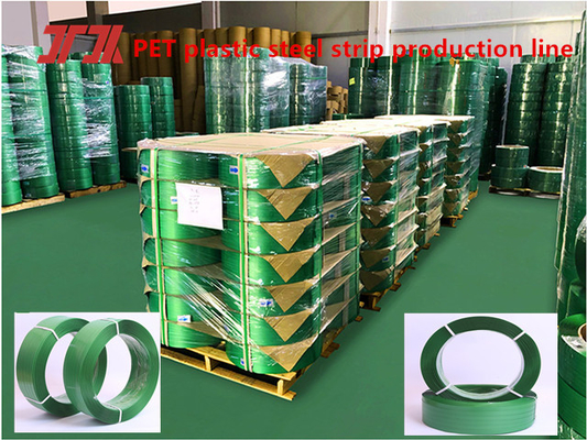 PET plastic stalen band, PET verpakkingsband, trekkracht 150-1000KG, PET verpakkingsbandrol, bandbreedte:9-32mm