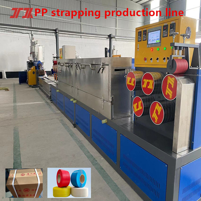 Levering PP-extrusiemachine PP-bandmachine PP-productielijnapparatuur voor 5-19 mm kleur PP-band