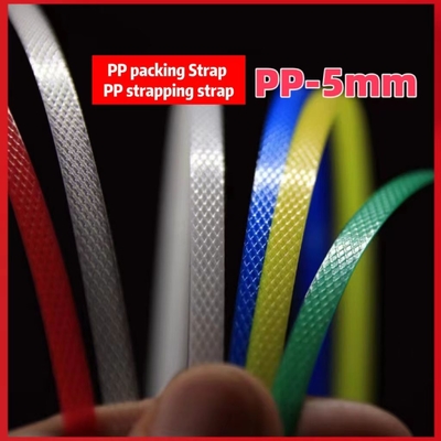 PP-verpakkingsband PP-plastiekband PP milieuvriendelijk verpakkingsband Breedte: 5-19 mm Dikte 0,3-1,2 mm