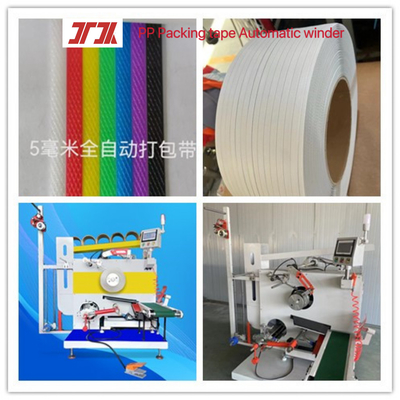 Plastic Machinery Productielijn voor PET-plastiekband Automatische wikkelmachine 9-32 mm Breedte