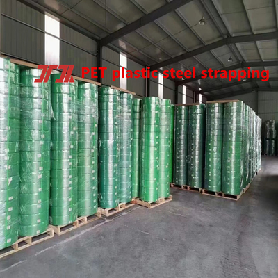 Plastiekband, PET-band, van kunststof, van staal, voor pneumatische bandmachines