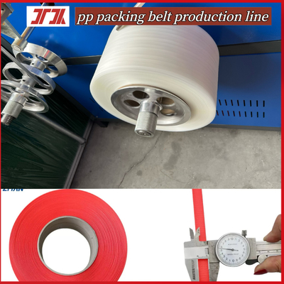 Verpakkingsmachines PP plastic extruder PP banden productielijn PLC besturingssysteem