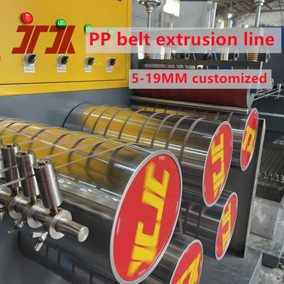 Eenvoudige schroef PP-gordel Verpakkingsgordel Extrusie-machine Gebruik voor versterkingsverpakking