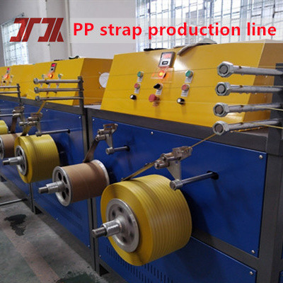 Automatische winder PP-band-extrusie machine met PLC-besturingssysteem voor de gehele lijn