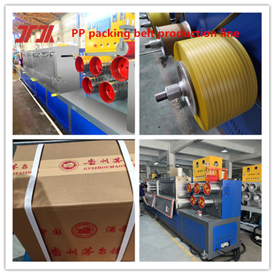 Plastic Extruder PP Strapping Equipment PP Strapping Productielijn Servo Winding Machine 5-19 mm Breedte