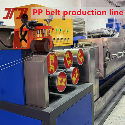 PLC-besturingssysteem Productielijn voor PP-verpakkingsbanden extruder met non-stop-veranderende snelheid 300 m/min