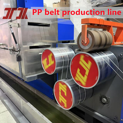 PLC-besturingssysteem Productielijn voor PP-verpakkingsbanden extruder met non-stop-veranderende snelheid 300 m/min