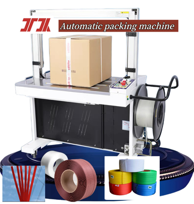 Automatische plastic PP-bandmachine Volledig automatische bandmachine Hoog platform bandmachine Karton bandmachine Voor 1,8 seconden/strook