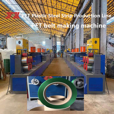 Voorziening van kunststofmachines PET-bandmachine PET-productielijn voor plastische stalen banden met een breedte van 9-32 mm
