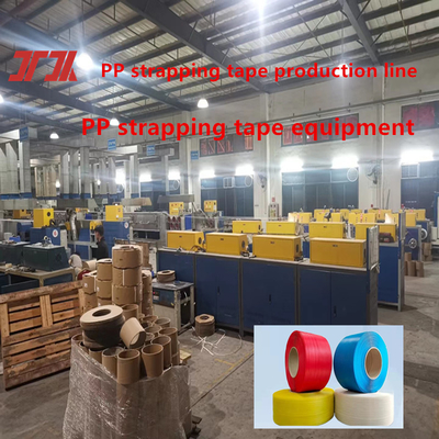 Plastic Machinery PP Strapping Production Line PP Strapping Equipment Voor PLC Control System