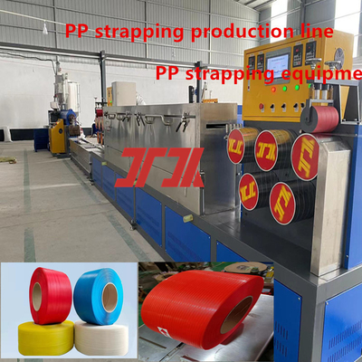 Hoogwaardige intelligente PP-bandenproductielijn PP-plastiekbandenapparatuur voor met automatische wikkelmachine