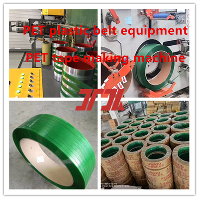 Plastic productielijn PET-staal plastic band apparatuur PET-band maken machine met een breedte van 9-32 mm