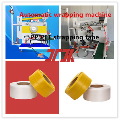 Op maat gemaakte 5-19 mm PP-gordel hoge snelheid automatische wikkelmachine Automatische terugwikkelmachine voor PLC-besturingssysteem