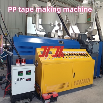 High Speed Extruder PP Packing Tape Productielijn PP Packing Tape Productie Machine Voor PLC Control Panel