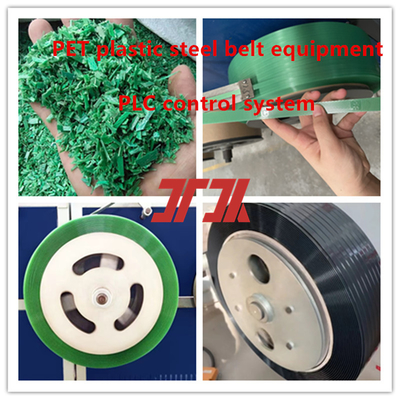 Betrouwbare 9-25mm PET plastic productielijn PET plastic stalen gordel apparatuur met automatische scherm wissel