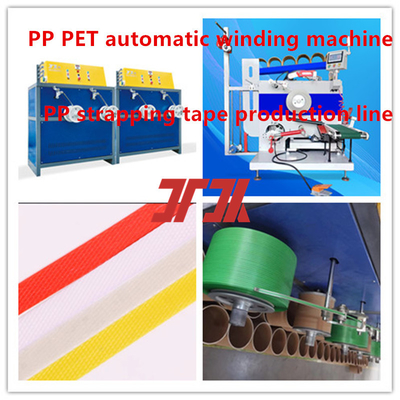 Plastic Machinery Customized PP PET Automatic Wrapping Machine PP PET Strapping Wire Wrapping Machine voor 120-300m/min
