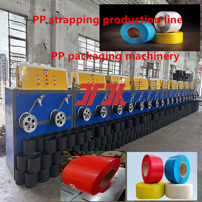 Automatische productielijn voor PP-banden van 5-19 mm PP-banden voor viernetcirculatie