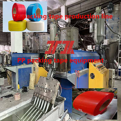 5-19 mm enkel schroef PP-bandapparatuur PP-extruder voor PLC-besturingssysteem en gemakkelijk te gebruiken