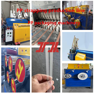 5-19 mm enkel schroef PP-bandapparatuur PP-extruder voor PLC-besturingssysteem en gemakkelijk te gebruiken