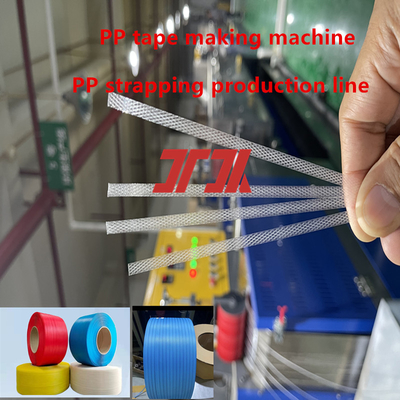 5-19 mm enkel schroef PP-bandapparatuur PP-extruder voor PLC-besturingssysteem en gemakkelijk te gebruiken