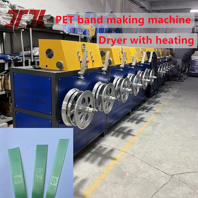 Hoogsterke PET-verpakkingsband met heldere transparante kleur en dubbele reliëf 5 mm tot 19 mm breed voor automatische en handmatige toepassingen