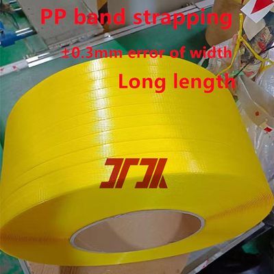 5-19 mm op maat gemaakte PP-banden 3outputmachine met PLC-besturingssysteem en automatische winder