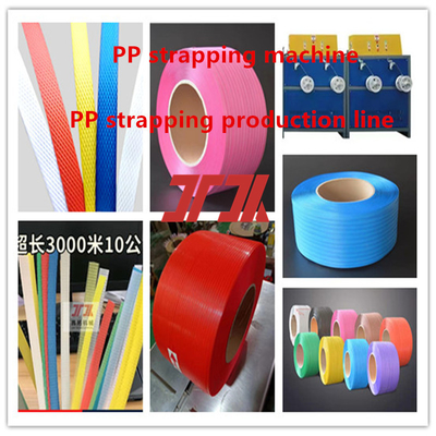 Plastic Machinery PP Extruder PP Strapping Belt Making Machine voor Automatic Strapping Machine