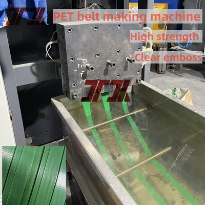 9-32mm maatbanden voor huisdieren dubbele uitgang machine met automatische winder en 350-850 kg kracht