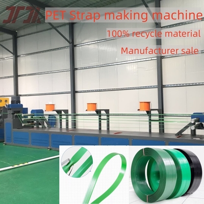 9-32 mm maatwerk PET band maken machine gebruik gerecycled materiaal met semi-automatische winder