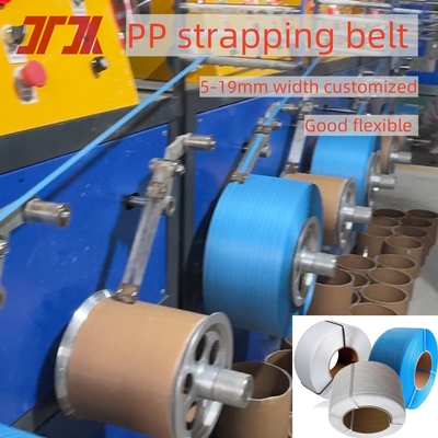 280 kg/uur capaciteit PP-bandmachine met automatische winder en 4 netcirculatiefilters