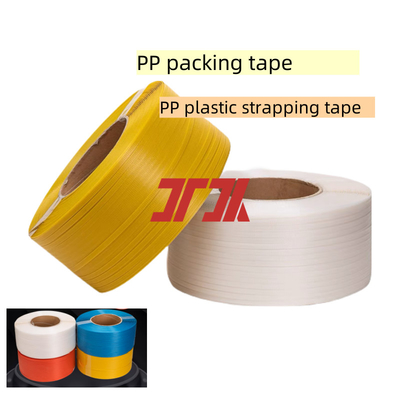 Warm verkrijgbaar 5-19 mm PP filmband PP plastic band PP warm gesmolten band voor automatische bandmachine