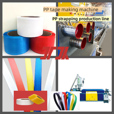 Op maat gemaakte PP-bandenproductielijn met 100% PP-polypropyleen