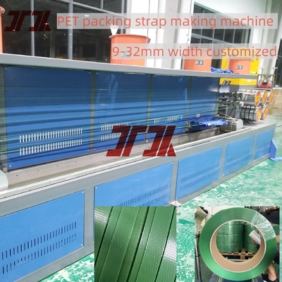 Machine voor het maken van PET-banden voor het verpakken van zware vracht met een hoge precisie die-heard en PLC-besturingssysteem