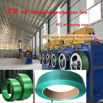 Plastic Machinery Single Screw PET Plastic Steel Belt Equipment PET Belt Making Machine met hoge hardheid schroef