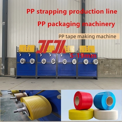 Verpakkingsmachines Productielijn voor op maat gemaakte PP-banden PP-bandmachine PP-bandapparatuur met PLC-besturingssysteem