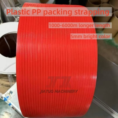 5mm-19mm kleurrijke doos verpakking PP polypropyleen band met logo drukwerk plastic band rollen