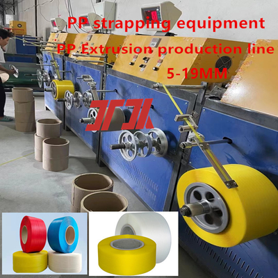Plastic extruder 5-19 mm PP polypropyleen bandproductielijn PP band extrusie machine Lijnsnelheid tot 300m/min